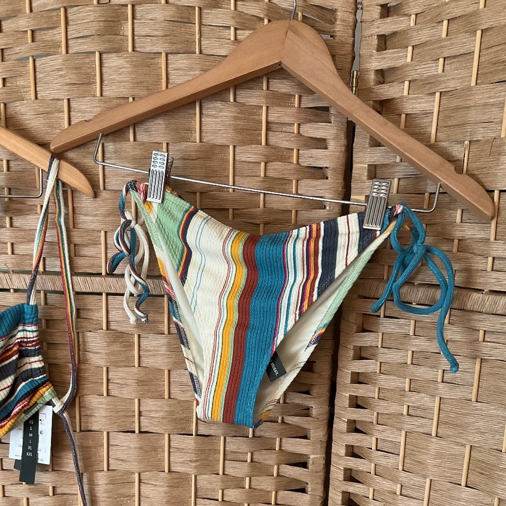 NWT Bikini Set O’Neill Jupiter Stripe Women’s Large - Picture 11 of 16